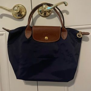 Longchamp Le Pliage Small Top Handle Nylon Handbag